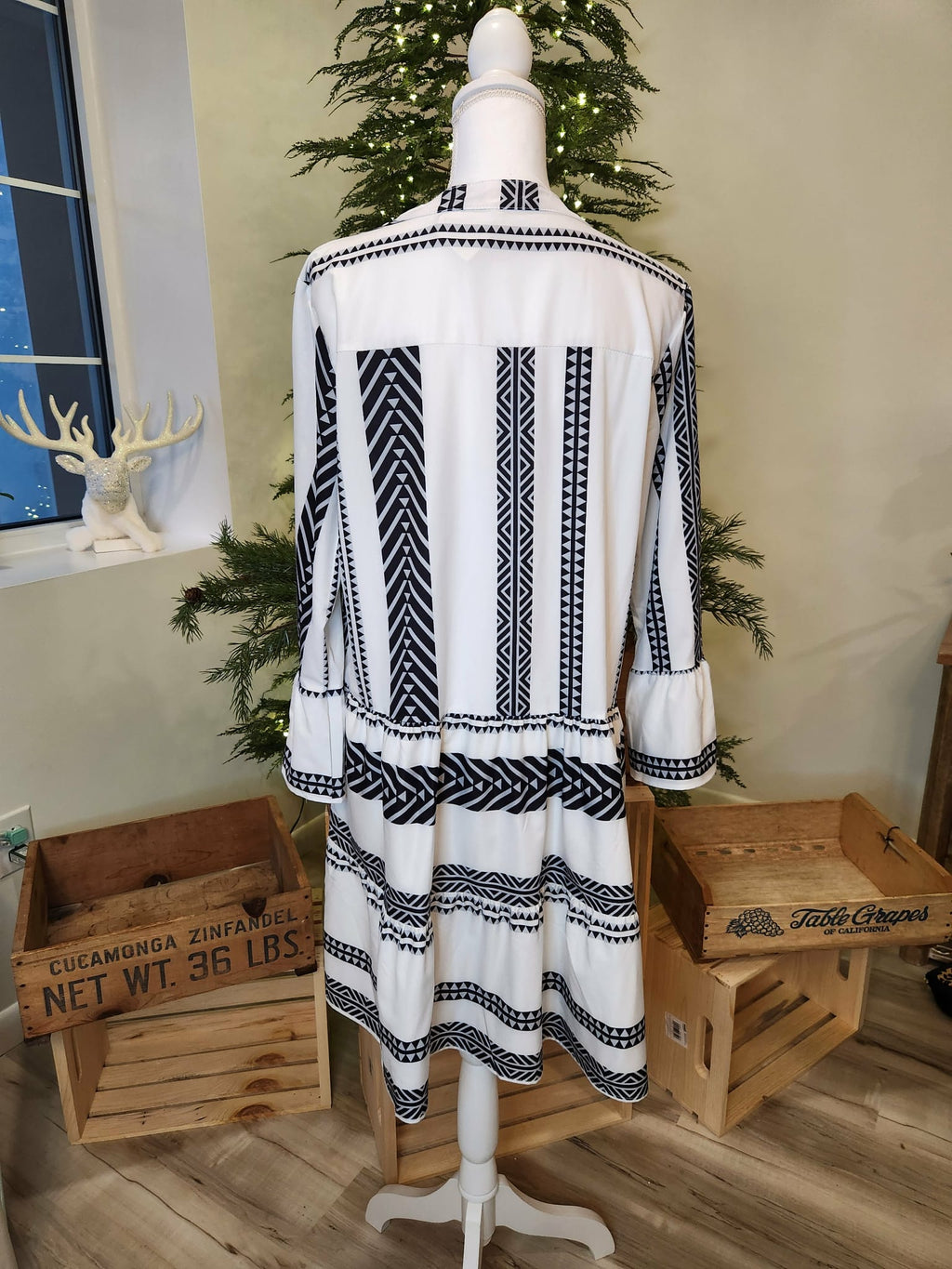 Tribal Beauty Drop Waist Dress