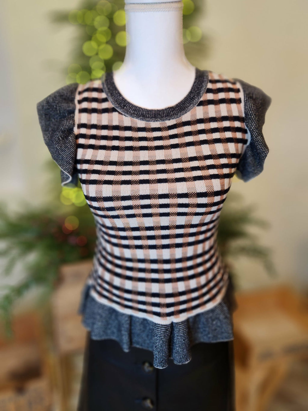 The Perfect Peplum Sweater by Industry