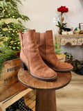 Brown High Ankle Bootie from The Loft - size 7.5