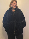 Faux Fur Bomber Style Jacket