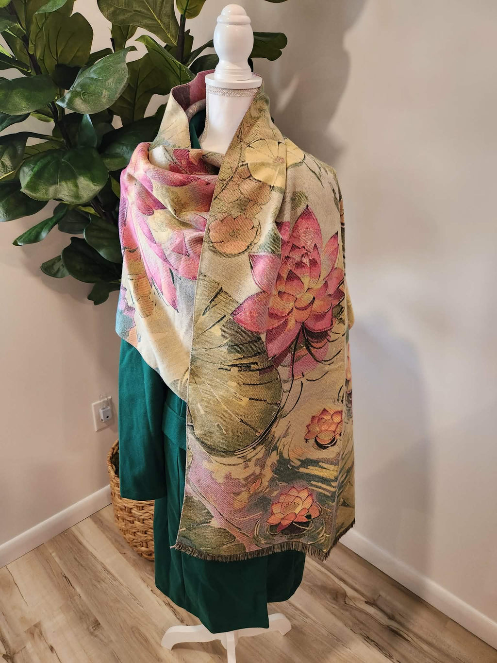 Jacquard Scarf or Wrap