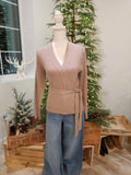 Wrap sweater by The Loft