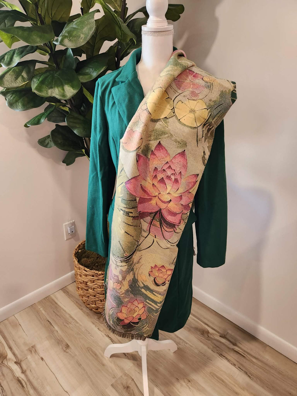Jacquard Scarf or Wrap