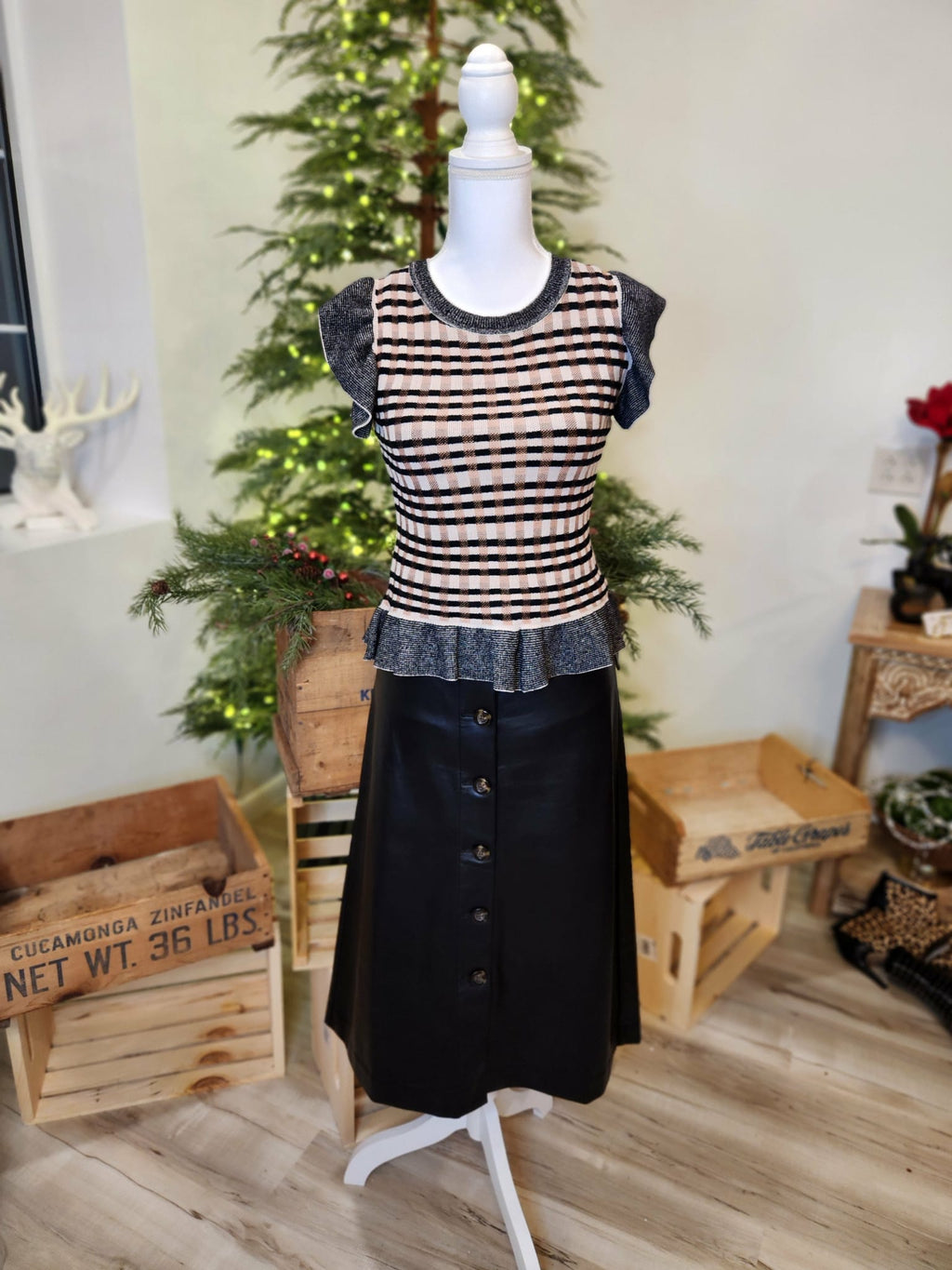 The Perfect Peplum Sweater by Industry